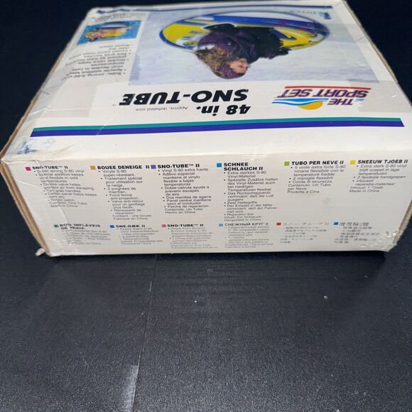 VTG NOS 2001 Intex The Sport Set Snow Water Inner Tube Sled Size 48” NIB - Picture 4 of 6